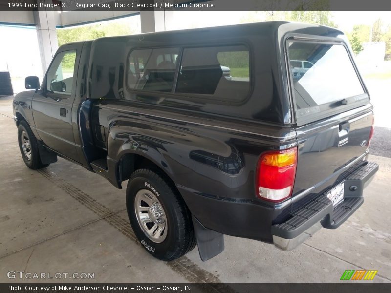 Black Clearcoat / Medium Graphite 1999 Ford Ranger XLT Regular Cab
