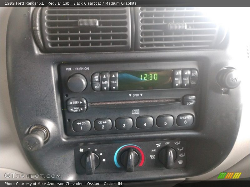Controls of 1999 Ranger XLT Regular Cab