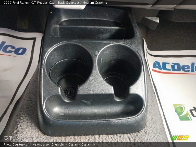 Black Clearcoat / Medium Graphite 1999 Ford Ranger XLT Regular Cab