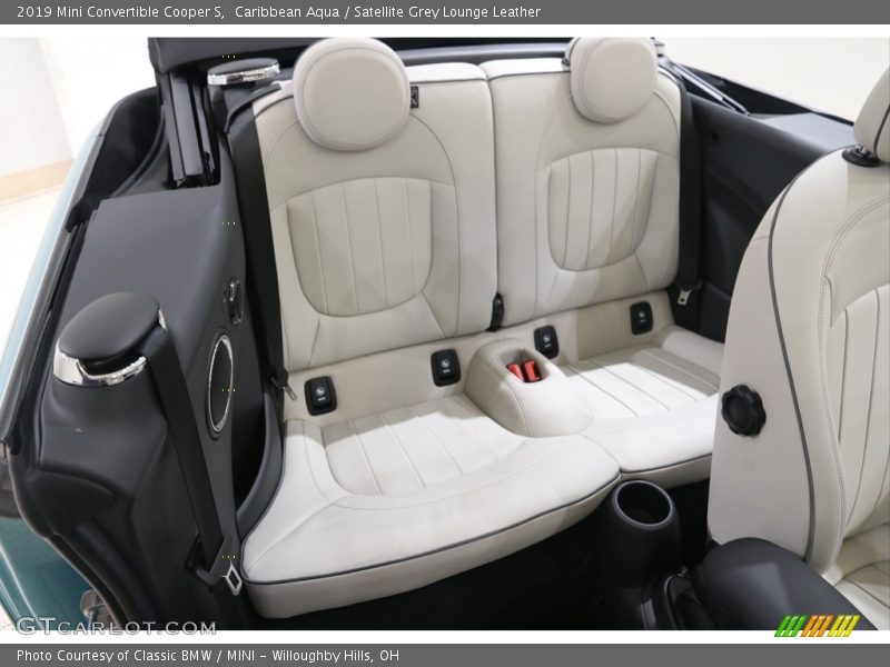 Rear Seat of 2019 Convertible Cooper S