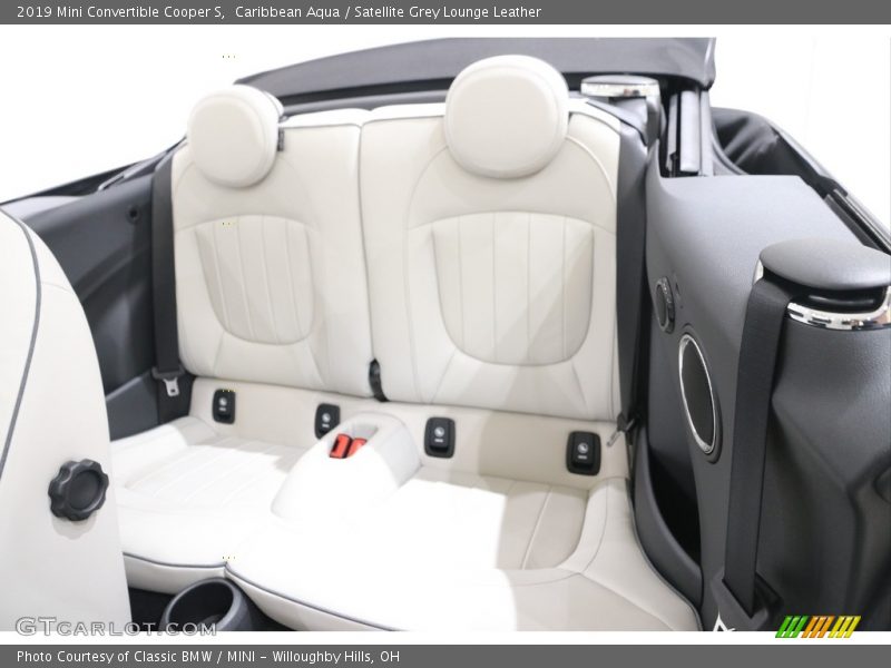 Rear Seat of 2019 Convertible Cooper S