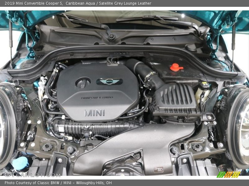  2019 Convertible Cooper S Engine - 2.0 Liter TwinPower Turbocharged DOHC 16-Valve VVT 4 Cylinder