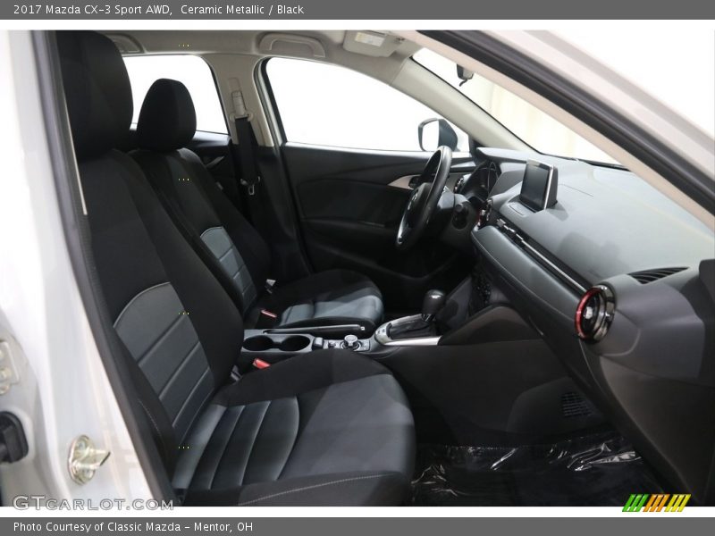 Ceramic Metallic / Black 2017 Mazda CX-3 Sport AWD