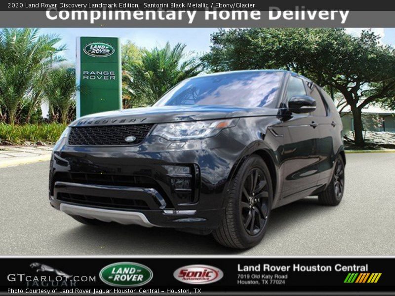 Santorini Black Metallic / Ebony/Glacier 2020 Land Rover Discovery Landmark Edition