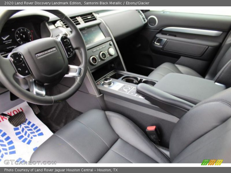 Santorini Black Metallic / Ebony/Glacier 2020 Land Rover Discovery Landmark Edition