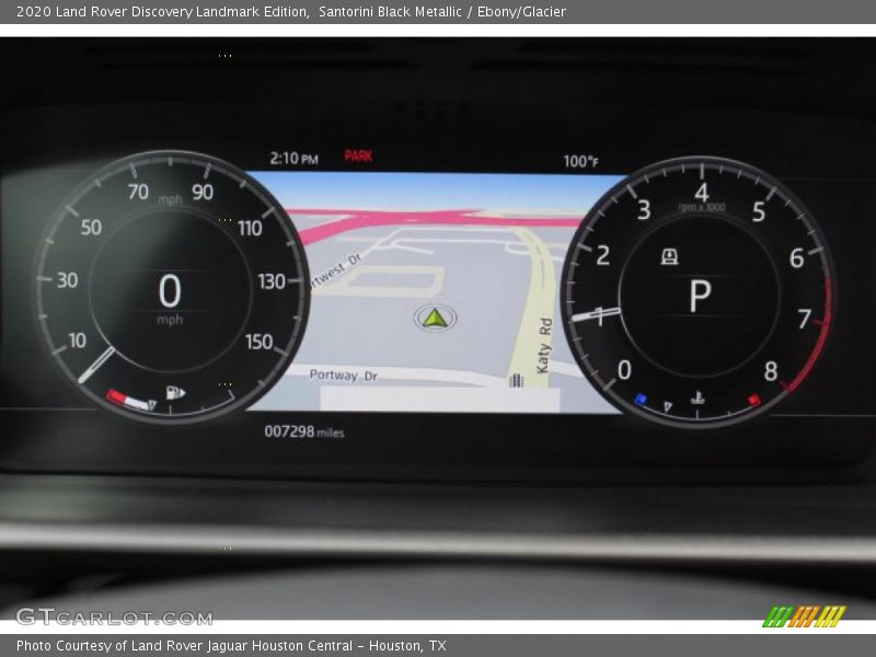 Santorini Black Metallic / Ebony/Glacier 2020 Land Rover Discovery Landmark Edition