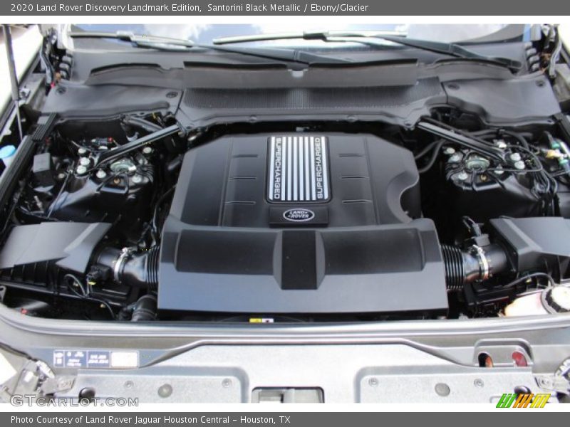 Santorini Black Metallic / Ebony/Glacier 2020 Land Rover Discovery Landmark Edition