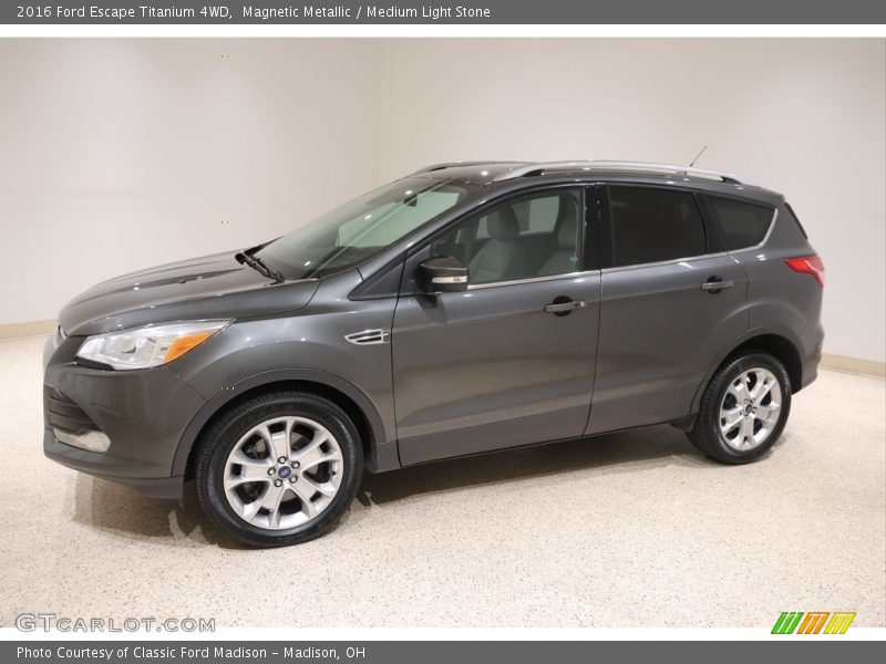 Magnetic Metallic / Medium Light Stone 2016 Ford Escape Titanium 4WD
