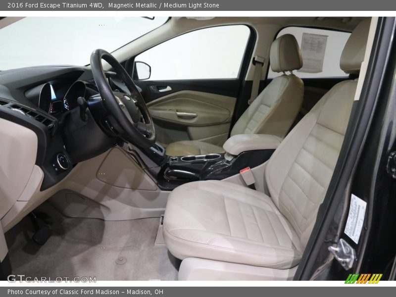 Magnetic Metallic / Medium Light Stone 2016 Ford Escape Titanium 4WD