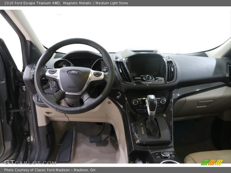 Magnetic Metallic / Medium Light Stone 2016 Ford Escape Titanium 4WD