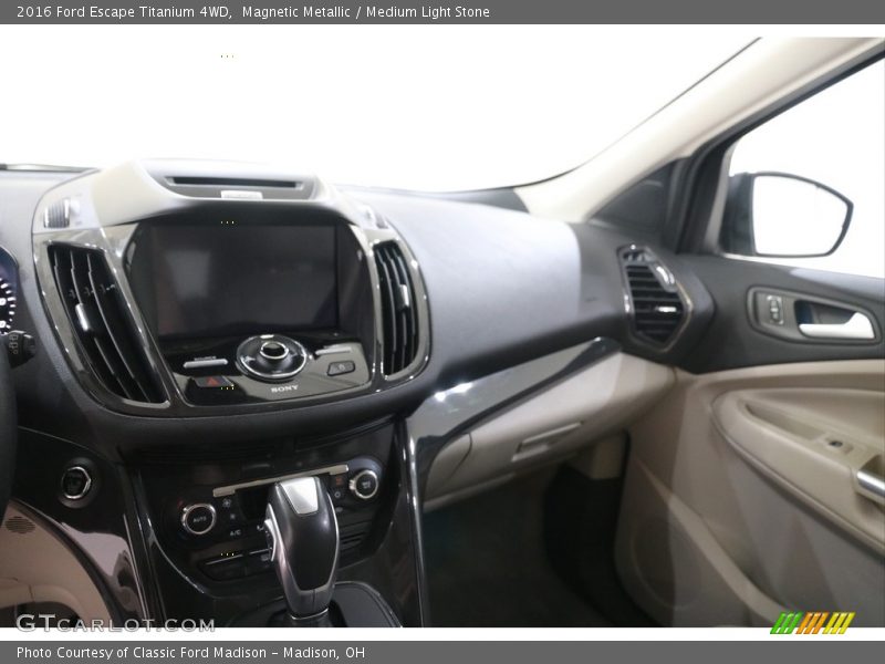 Magnetic Metallic / Medium Light Stone 2016 Ford Escape Titanium 4WD