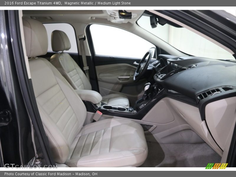 Magnetic Metallic / Medium Light Stone 2016 Ford Escape Titanium 4WD