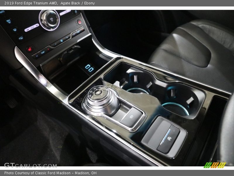 Agate Black / Ebony 2019 Ford Edge Titanium AWD