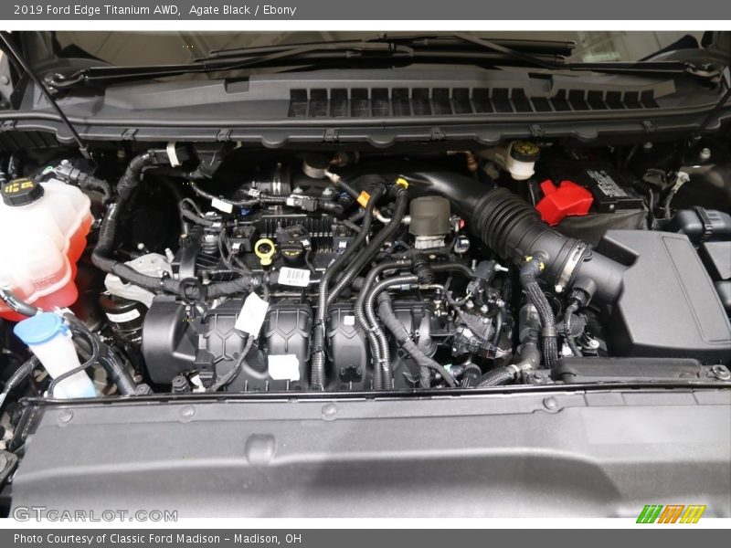 Agate Black / Ebony 2019 Ford Edge Titanium AWD