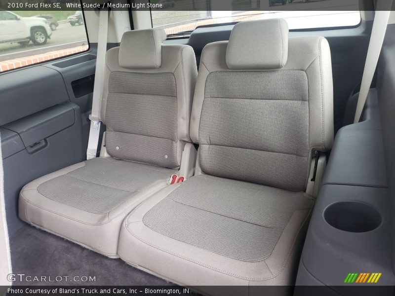 White Suede / Medium Light Stone 2010 Ford Flex SE
