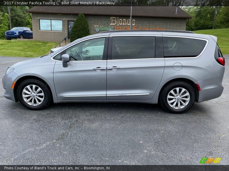 Billet Silver Metallic / Black/Alloy 2017 Chrysler Pacifica Touring L