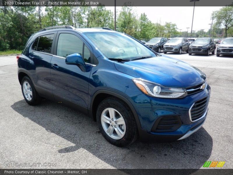 Pacific Blue Metallic / Jet Black 2020 Chevrolet Trax LT