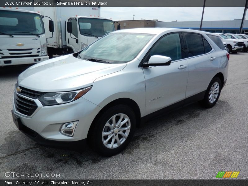 Silver Ice Metallic / Jet Black 2020 Chevrolet Equinox LT