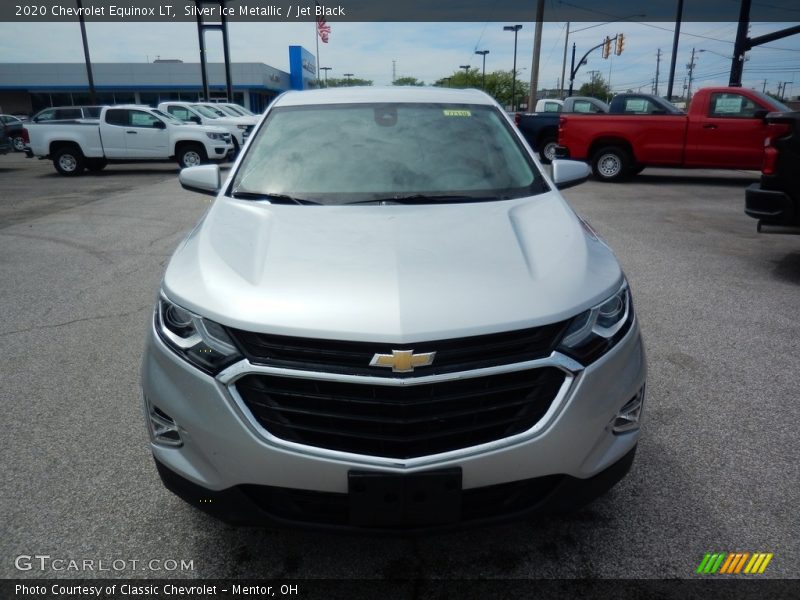 Silver Ice Metallic / Jet Black 2020 Chevrolet Equinox LT