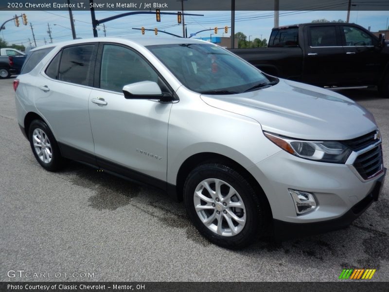 Silver Ice Metallic / Jet Black 2020 Chevrolet Equinox LT
