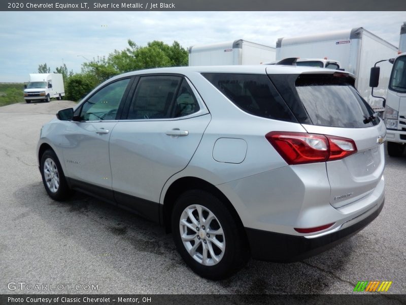 Silver Ice Metallic / Jet Black 2020 Chevrolet Equinox LT