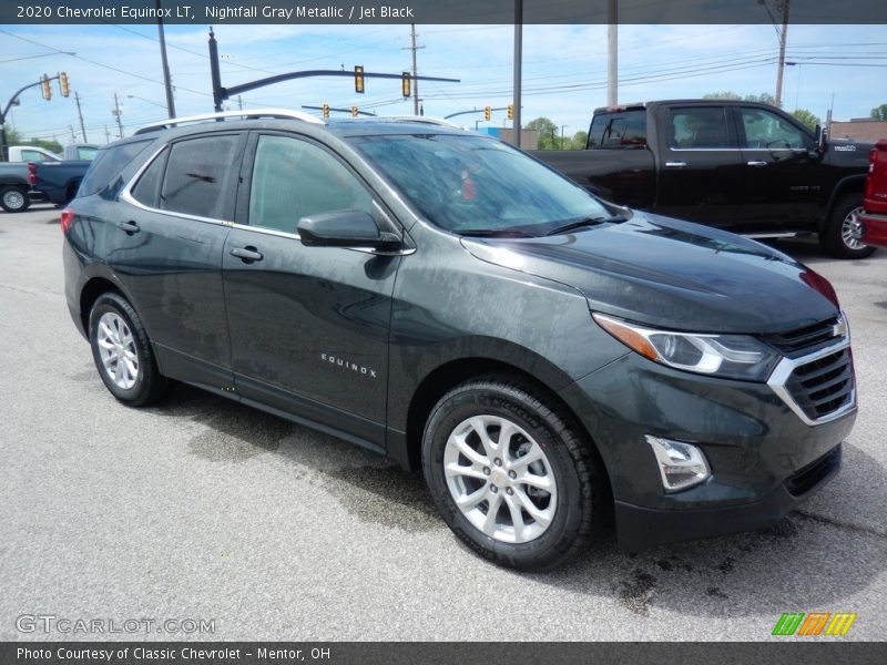 Nightfall Gray Metallic / Jet Black 2020 Chevrolet Equinox LT