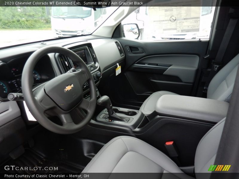 Summit White / Ash Gray/Jet Black 2020 Chevrolet Colorado WT Extended Cab