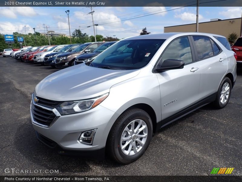 Silver Ice Metallic / Ash Gray 2020 Chevrolet Equinox LS