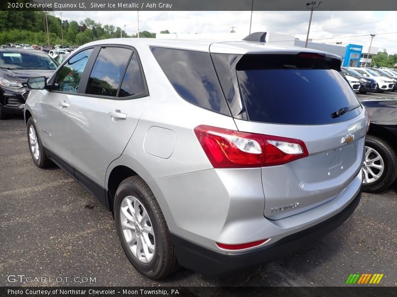 Silver Ice Metallic / Ash Gray 2020 Chevrolet Equinox LS