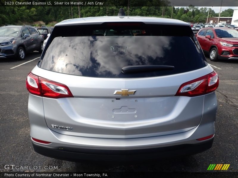 Silver Ice Metallic / Ash Gray 2020 Chevrolet Equinox LS