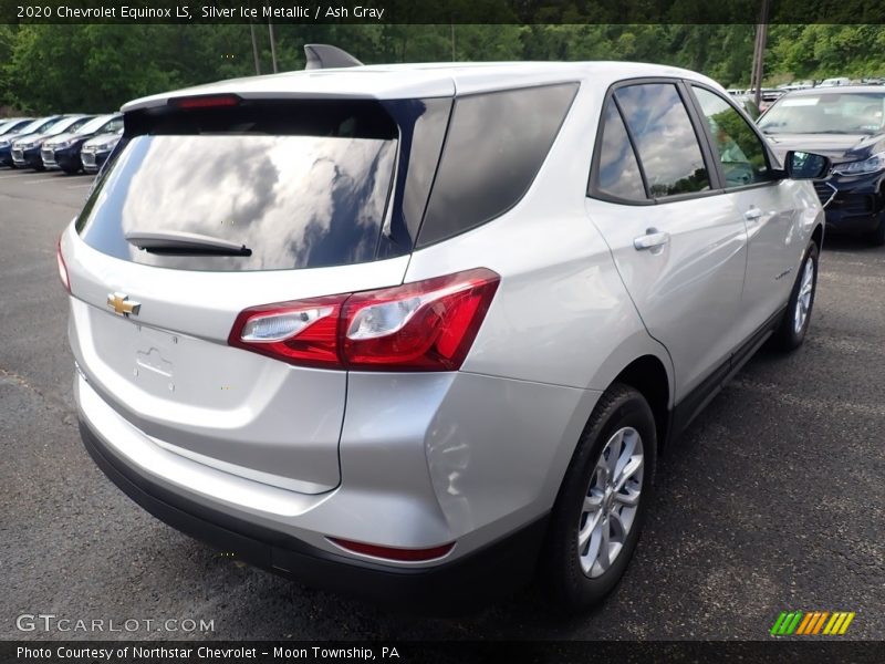 Silver Ice Metallic / Ash Gray 2020 Chevrolet Equinox LS