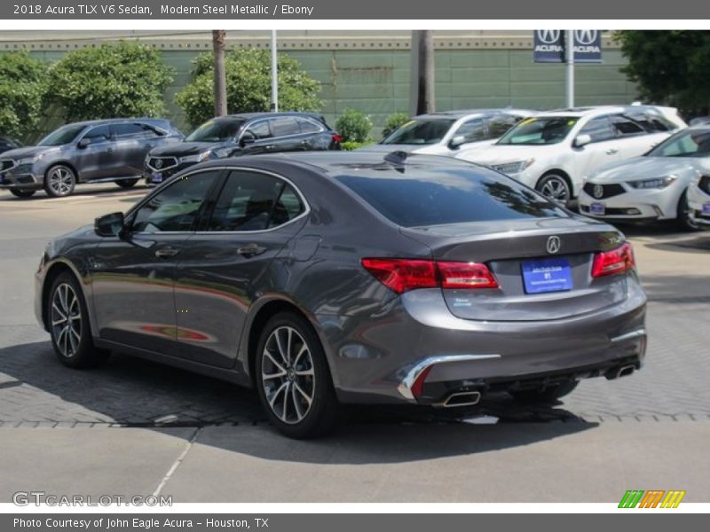 Modern Steel Metallic / Ebony 2018 Acura TLX V6 Sedan