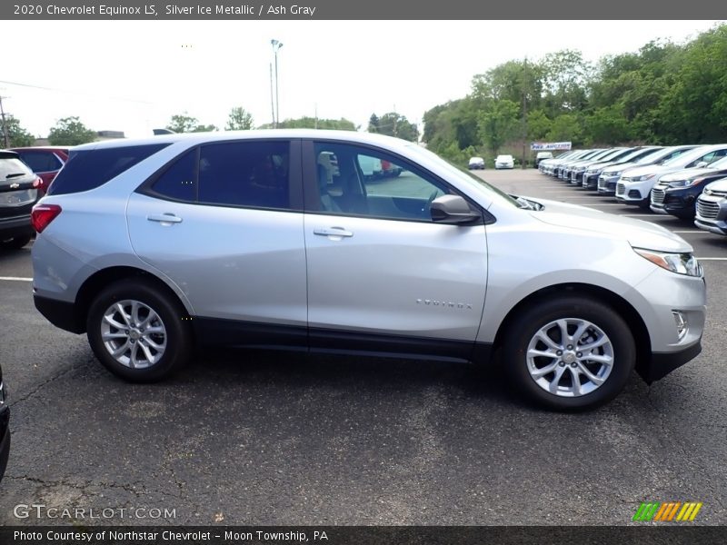 Silver Ice Metallic / Ash Gray 2020 Chevrolet Equinox LS