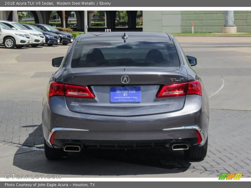 Modern Steel Metallic / Ebony 2018 Acura TLX V6 Sedan