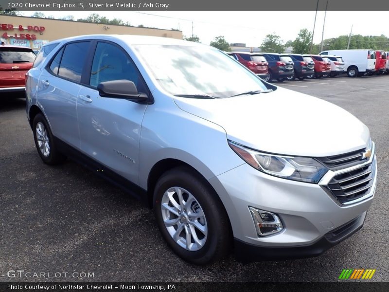 Silver Ice Metallic / Ash Gray 2020 Chevrolet Equinox LS