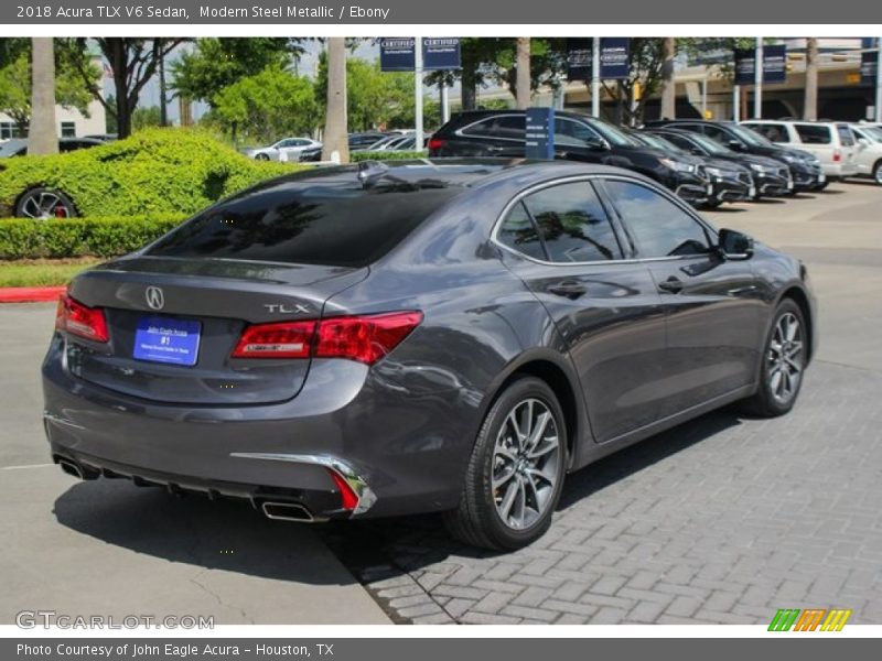 Modern Steel Metallic / Ebony 2018 Acura TLX V6 Sedan