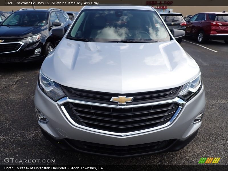 Silver Ice Metallic / Ash Gray 2020 Chevrolet Equinox LS