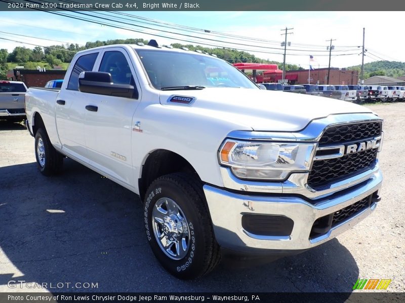 Bright White / Black 2020 Ram 2500 Tradesman Crew Cab 4x4