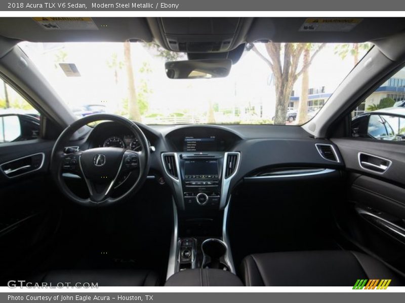 Modern Steel Metallic / Ebony 2018 Acura TLX V6 Sedan
