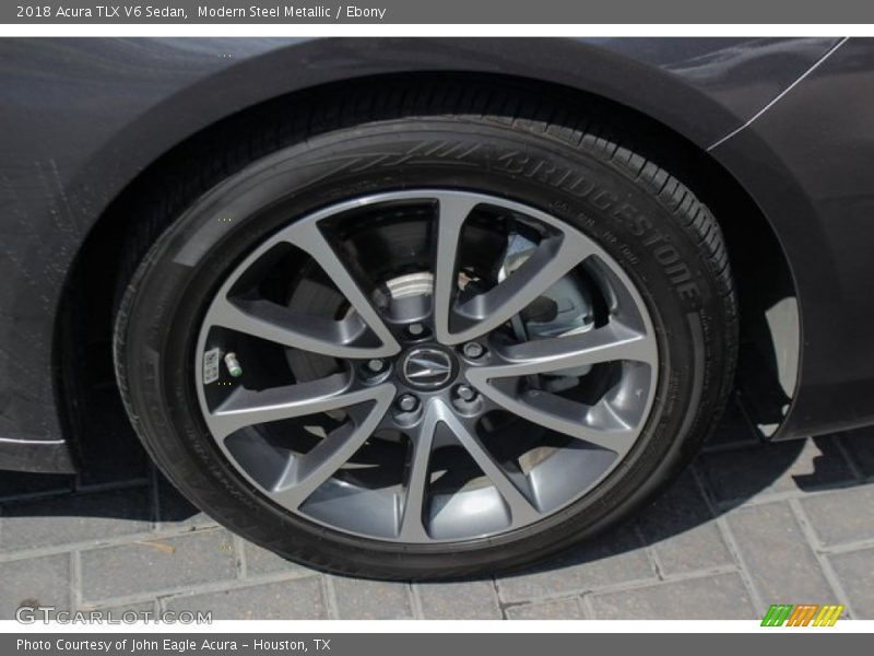 Modern Steel Metallic / Ebony 2018 Acura TLX V6 Sedan