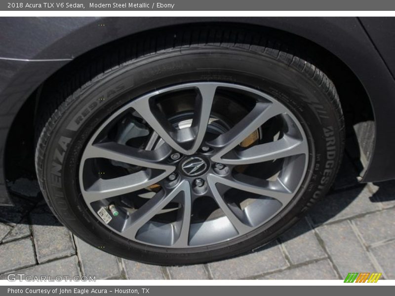 Modern Steel Metallic / Ebony 2018 Acura TLX V6 Sedan