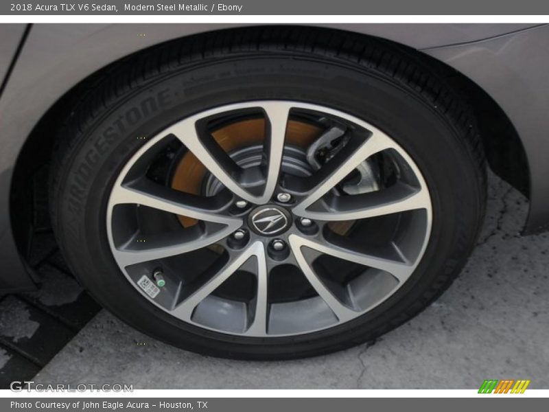 Modern Steel Metallic / Ebony 2018 Acura TLX V6 Sedan