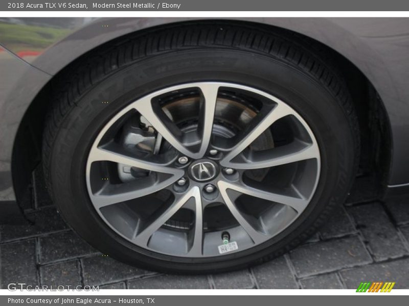 Modern Steel Metallic / Ebony 2018 Acura TLX V6 Sedan