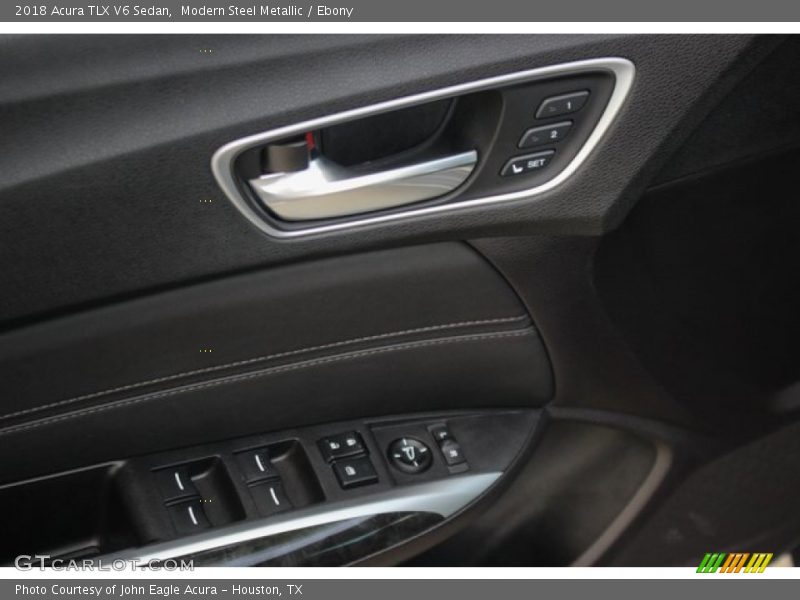 Modern Steel Metallic / Ebony 2018 Acura TLX V6 Sedan