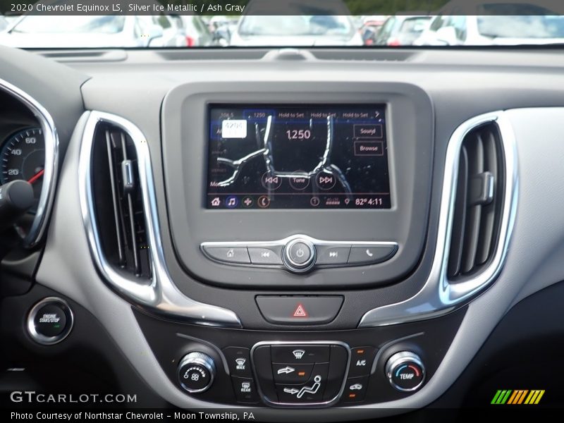 Silver Ice Metallic / Ash Gray 2020 Chevrolet Equinox LS