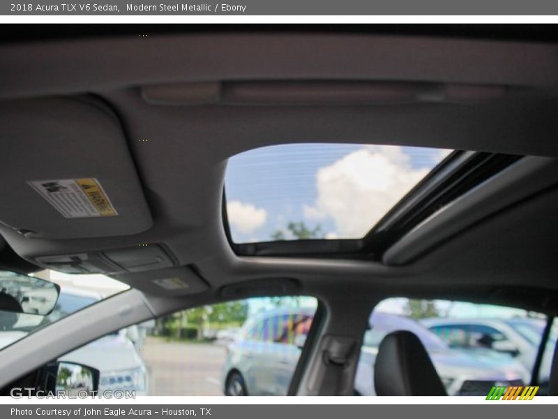 Modern Steel Metallic / Ebony 2018 Acura TLX V6 Sedan