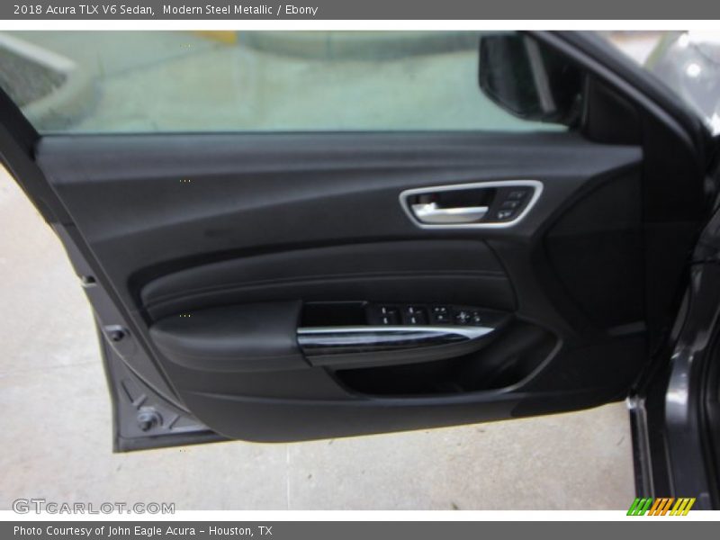 Modern Steel Metallic / Ebony 2018 Acura TLX V6 Sedan