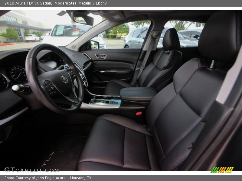 Modern Steel Metallic / Ebony 2018 Acura TLX V6 Sedan