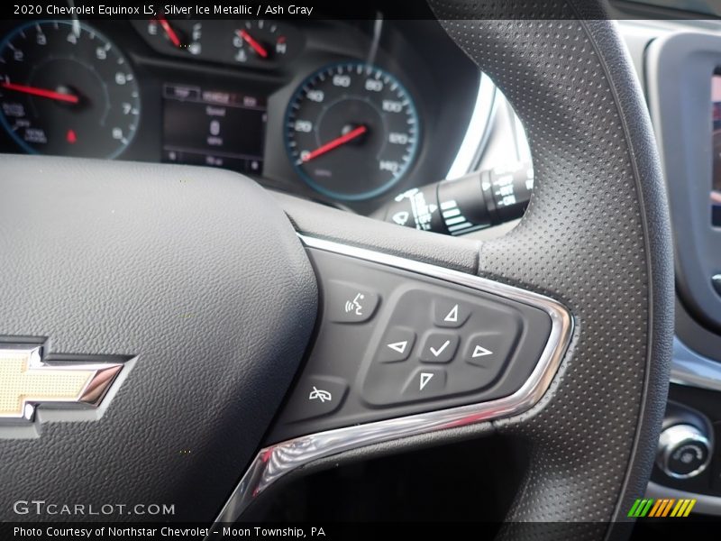 Silver Ice Metallic / Ash Gray 2020 Chevrolet Equinox LS