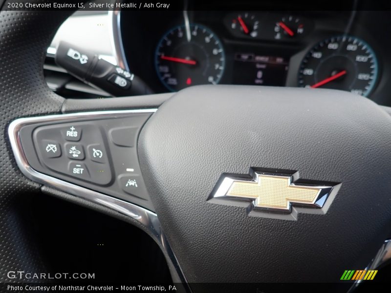 Silver Ice Metallic / Ash Gray 2020 Chevrolet Equinox LS